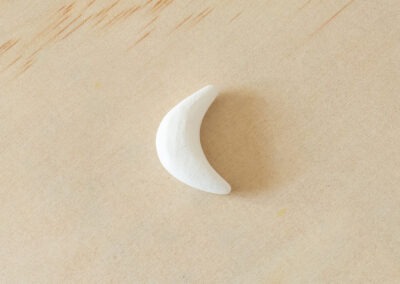 porcelain sculpted moon